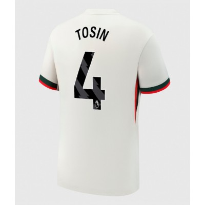 Camiseta Chelsea Tosin Adarabioyo #4 Segunda Equipación Replica 2025-26 mangas cortas Camiseta Chelsea Tosin Adarabioyo #4 Segunda Equipación Replica 2025-26 mangas cortas